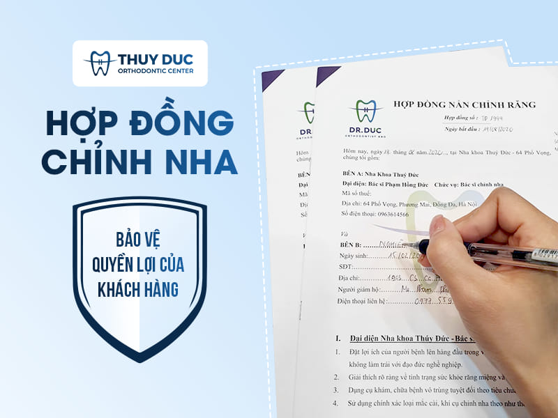 Cam kết niềng răng tại Nha khoa Thúy Đức 1 Cam kết niềng răng tại Nha khoa Thúy Đức 1