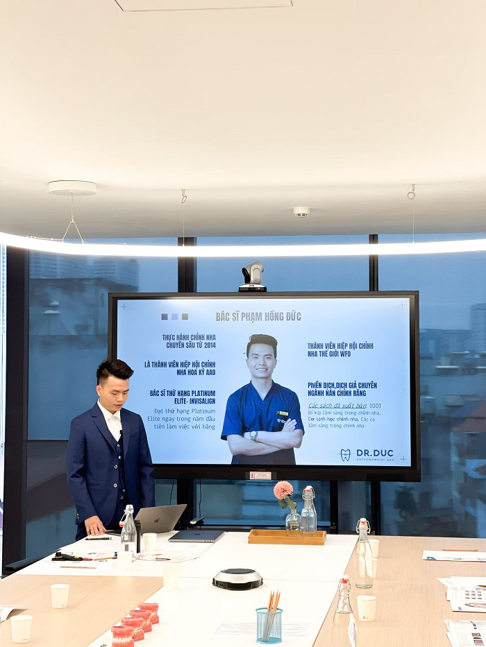Bác sĩ Phạm Hồng Đức vinh dự là diễn giả buổi họp mặt CLB các bác sĩ sử dụng mắc cài Damon lần I 5