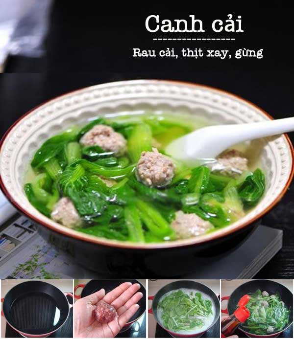 2. Canh cải thịt xay 1 2. Canh cải thịt xay 1