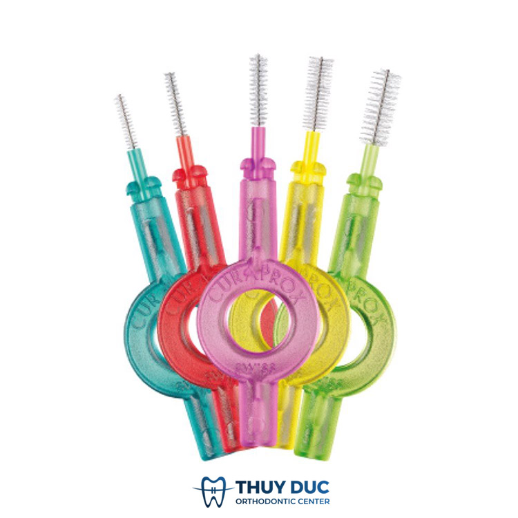 1. Bàn chải kẽ niềng răng Curaprox Mixed set CPS 150 1