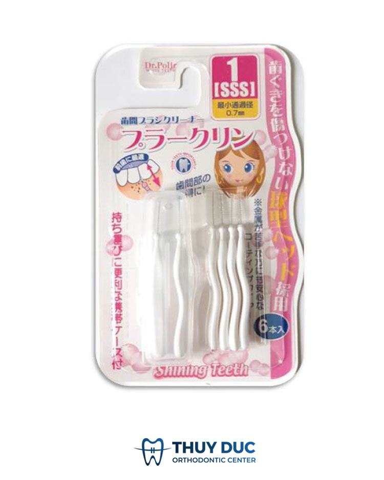 4. Bàn chải kẽ niềng răng Dr.Polir 1