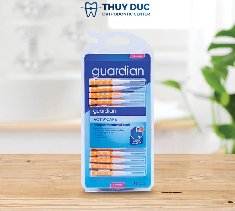 8. Bàn chải kẽ niềng răng Guardian 1
