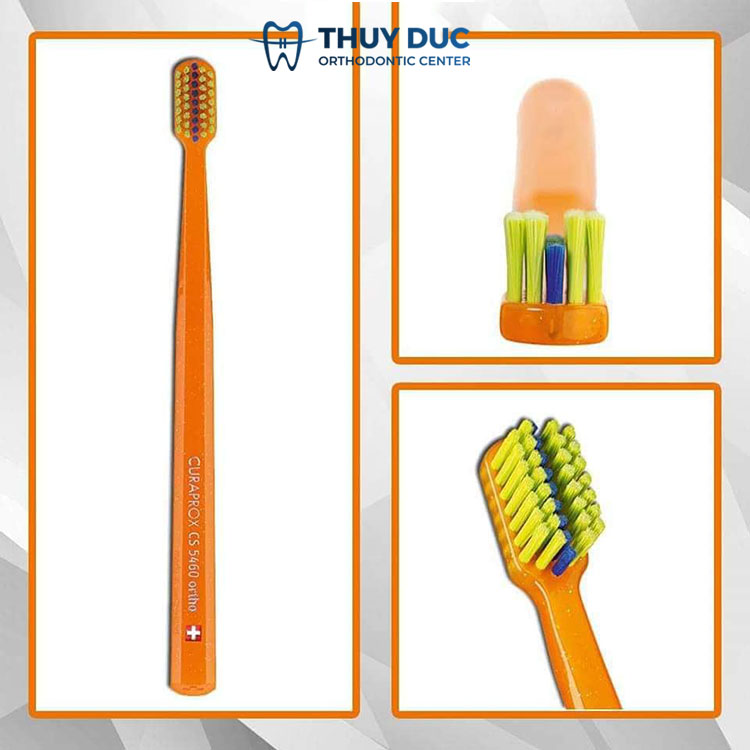 Bàn chải rãnh niềng răng Curaprox CS 5460 Ortho 1