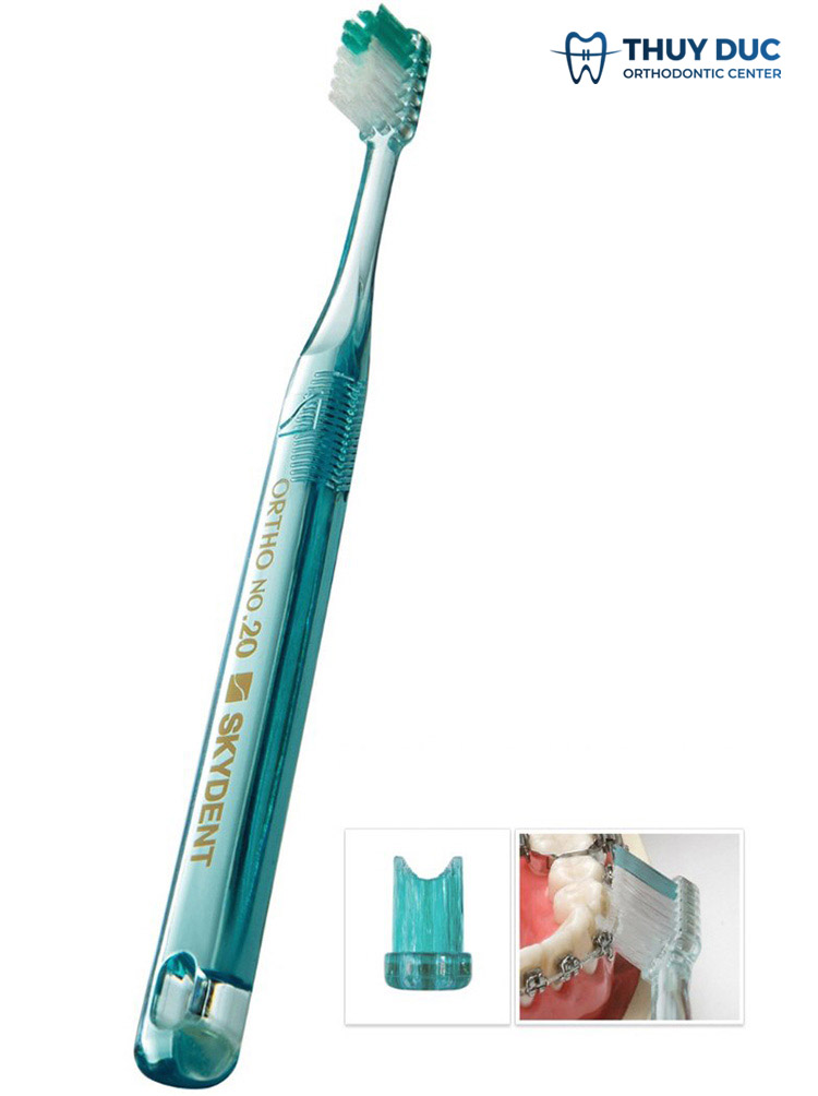 Bàn chải rãnh niềng răng Sky Orthodontic V Trim Cleaning 1