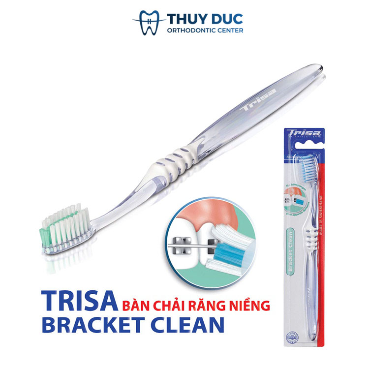 Bàn chải rãnh niềng răng Trisa Bracket Clean 1