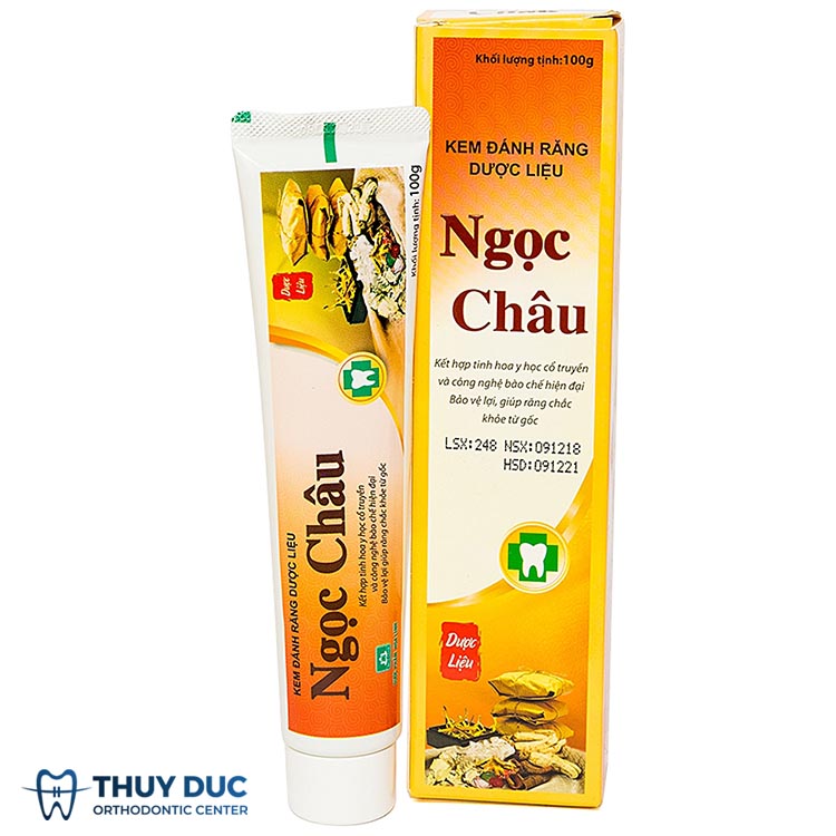 Kem đánh răng dược liệu Ngọc Châu 1 Kem đánh răng dược liệu Ngọc Châu 1