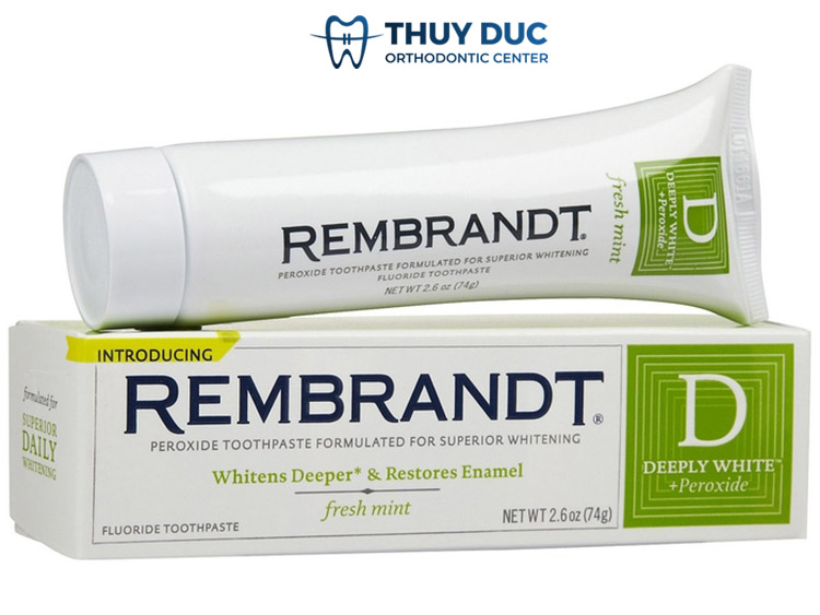 Kem đánh răng Rembrandt Whitening Toothpaste 1 Kem đánh răng Rembrandt Whitening Toothpaste 1