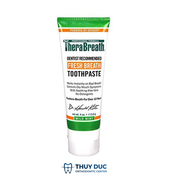 Kem đánh răng TheraBreath Dentist Recommended Fresh Breath Toothpaste 1 Kem đánh răng TheraBreath Dentist Recommended Fresh Breath Toothpaste 1