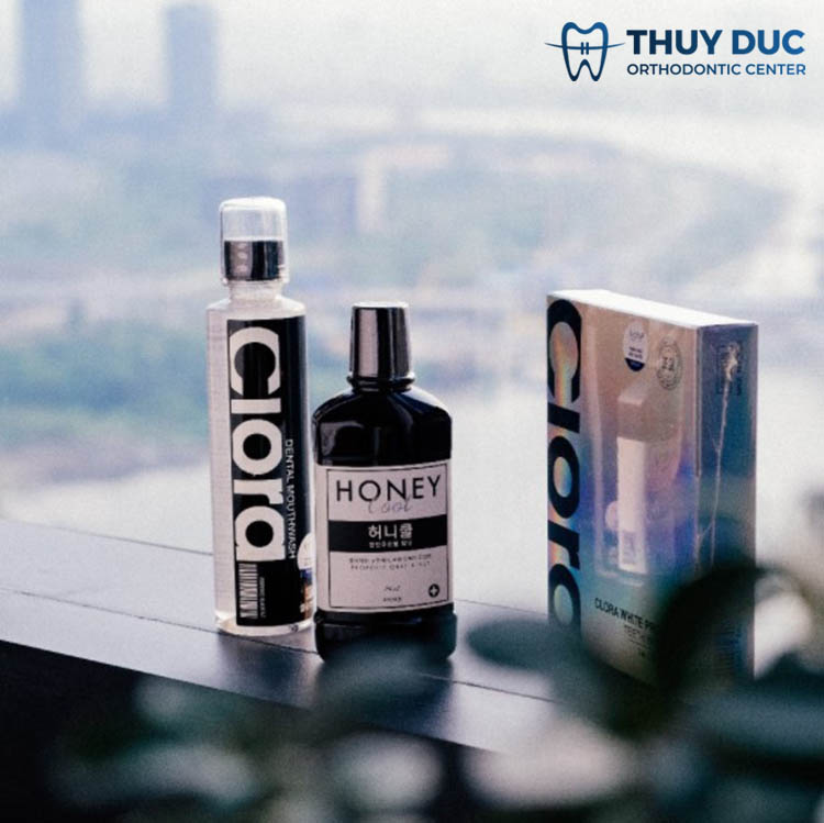 Nước súc miệng keo ong Hàn Quốc Clora 1 Nước súc miệng keo ong Hàn Quốc Clora 1